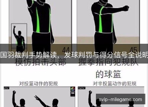 国羽裁判手势解读，发球判罚与得分信号全说明